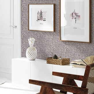 Dutch Wallcoverings Vliesbehang - Annet Weelink Design - Ditsy Daisy Lilac - 8945004824400 - 10m x 53cm Dutch Wallcoverings Vliesbehang - Annet Weelink Design - Ditsy Daisy Lilac - 8945004824400 - 10m x 53cm