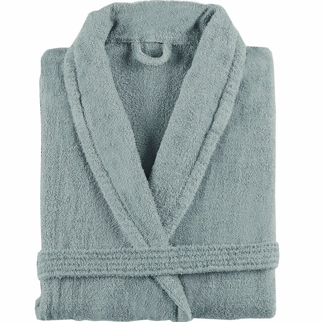 Dutch Wallcoverings Sorema - Badjas - New Plus Shawl Collar - Silver - Maat M