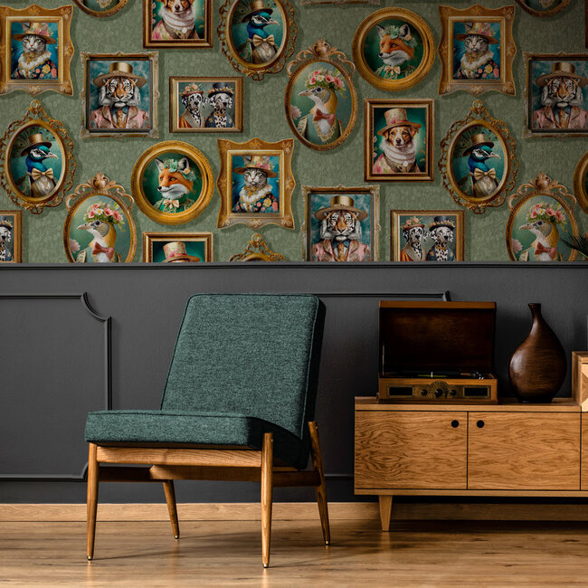 Dutch Wallcoverings Dutch Wallcoverings - Imaginarium III - Sage  - 13792