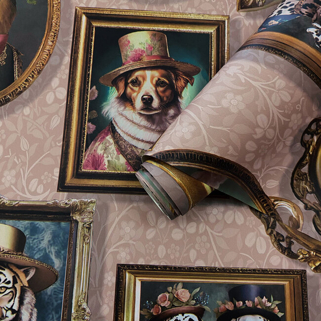 Dutch Wallcoverings Dutch Wallcoverings - Imaginarium III - Pink - 13793