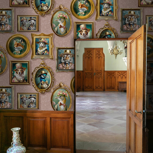 Dutch Wallcoverings Dutch Wallcoverings - Imaginarium III - Pink - 13793