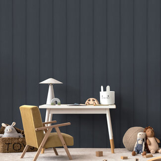 Dutch Wallcoverings Adventure Awaits - Tongue & Groove Navy