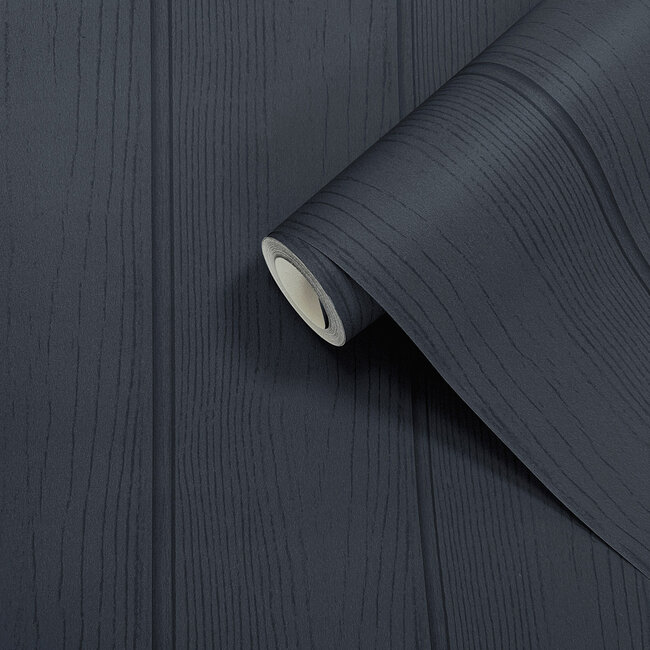 Dutch Wallcoverings Dutch Wallcoverings - Adventure Awaits - Tongue & Groove Navy - Navy - 13993