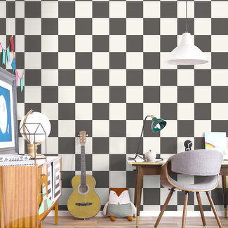 Dutch Wallcoverings Adventure Awaits - Check This Out! Charcoal