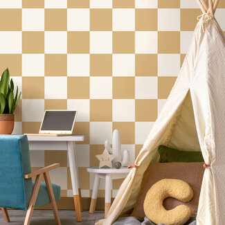 Dutch Wallcoverings Adventure Awaits - Check This Out! Orange