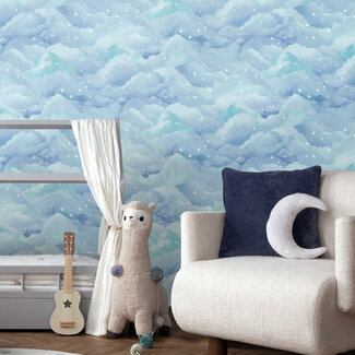 Dutch Wallcoverings Adventure Awaits - Dreamland Aqua