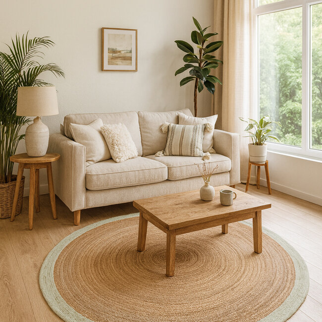 Dutch Living Vloerkleed Jaipur Klassiek 5 150cm rond