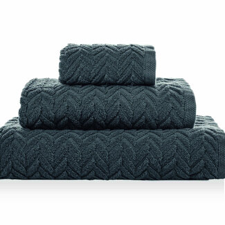 Dutch Wallcoverings Sorema - Gastendoekje - Chevron - Storm - 30x50cm Dutch Wallcoverings Sorema - Gastendoekje - Chevron - Storm - 30x50cm