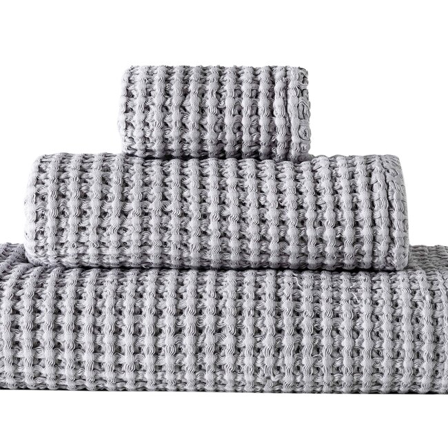 Dutch Wallcoverings Sorema - Handdoek - Aura - Silver - 50x100cm