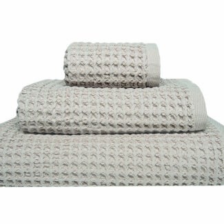 Dutch Wallcoverings Sorema - Handdoek - Favo - Fog - 55x100cm Dutch Wallcoverings Sorema - Handdoek - Favo - Fog - 55x100cm