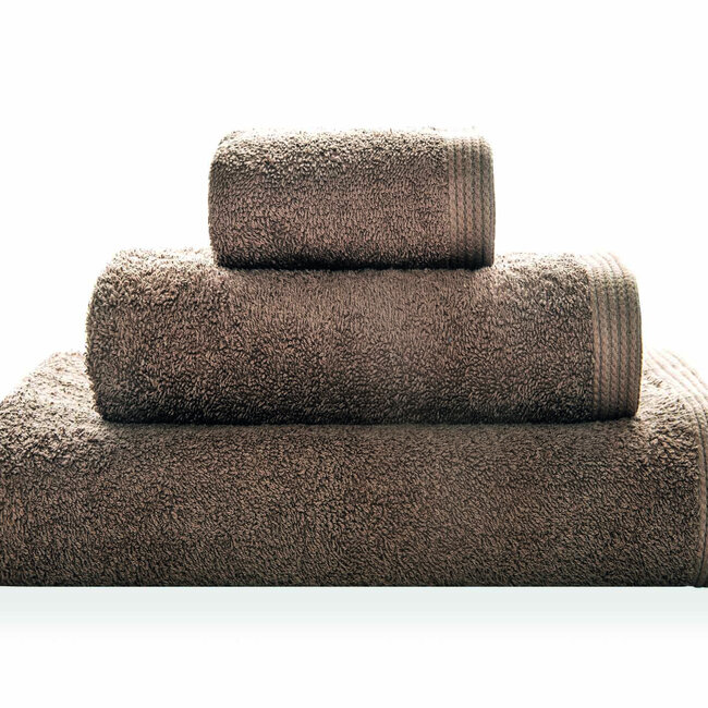 Dutch Wallcoverings Sorema - Handdoek - New Plus - Taupe - 50x100cm