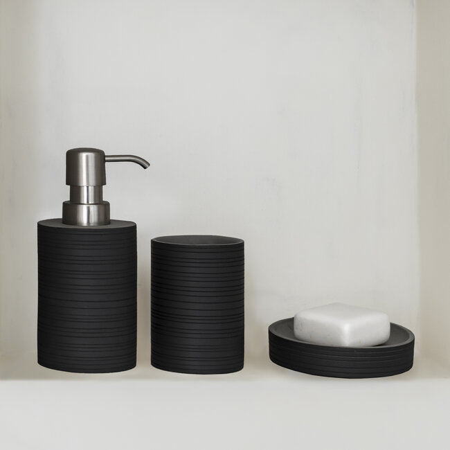 Dutch Wallcoverings Sorema - Zeepbakje - Ribbon- Storm - Concrete