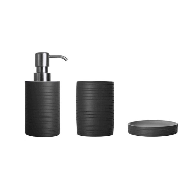 Dutch Wallcoverings Sorema - Zeepbakje - Ribbon- Storm - Concrete