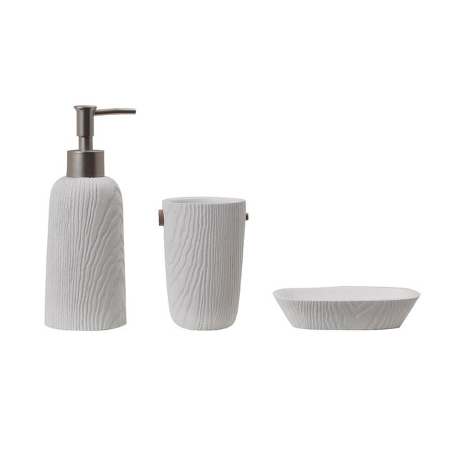 Dutch Wallcoverings Sorema - Zeeppomp - Craft - White - Resina