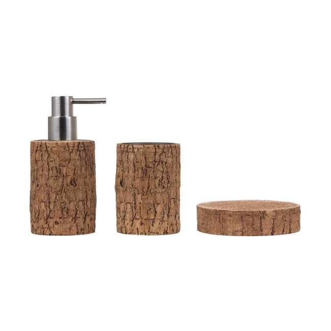 Dutch Wallcoverings Sorema - Zeeppomp - Woody - Brown - Resina