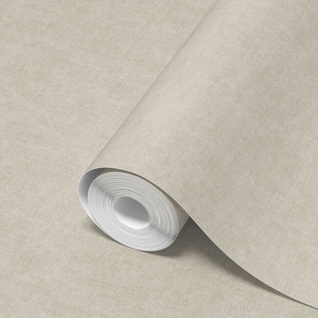 Dutch Wallcoverings Dutch Wallcoverings - Linen & Textures - uni natural beige - Vliesbehang - 10m x 53cm - TT10014