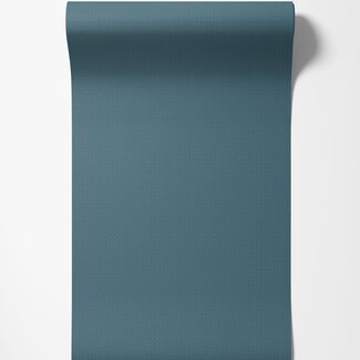 Dutch Wallcoverings Vliesbehang - Grace Diamond plain petrol blue - GR322408