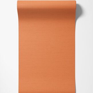 Dutch Wallcoverings Vliesbehang - Grace Greek key plain burnt orange - GR322508