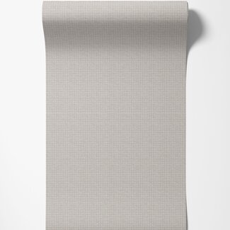 Dutch Wallcoverings Vliesbehang - Grace Tweed plain grey - GR322603