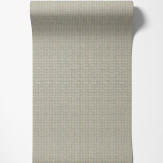 Dutch Wallcoverings Vliesbehang - Grace Tweed plain green - GR322606