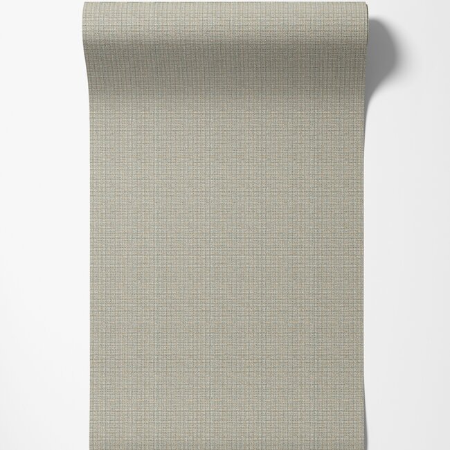 Dutch Wallcoverings Duch Wallcoverings - Grace Tweed plain green - vliesbehang - 10m x 53cm - GR322606