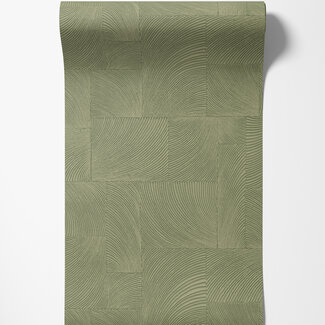 Dutch Wallcoverings Vliesbehang - Omura- Murio groen - A71503 Dutch Wallcoverings Vliesbehang - Omura- Murio groen - A71503