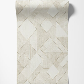 Dutch Wallcoverings Vliesbehang - Omura- Morena beige - A72001