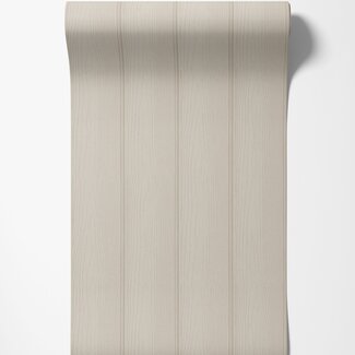 Dutch Wallcoverings Dutch Wallcoverings - Imaginarium 3 - Tongue & Groove Beige - Beige - 13991