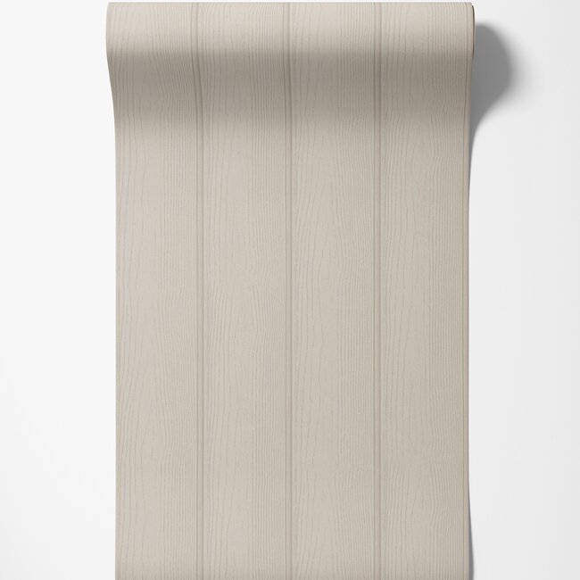 Dutch Wallcoverings Dutch Wallcoverings - Imaginarium 3 - Tongue & Groove Beige - Beige - 13991