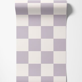 Dutch Wallcoverings Dutch Wallcoverings - Adventure Awaits - Check This Out! Lilac - Lilac - 14041 Dutch Wallcoverings Dutch Wallcoverings - Adventure Awaits - Check This Out! Lilac - Lilac - 14041