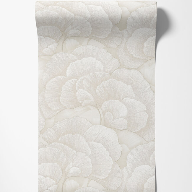 Dutch Wallcoverings Dutch Wallcoverings - Renaissance - Blossom White - Vliesbehang - 10m x 53cm - RE521011