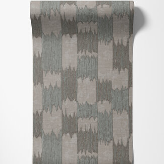 Dutch Wallcoverings Vliesbehang - Renaissance - Textured Loom Grey/blue - RE521035