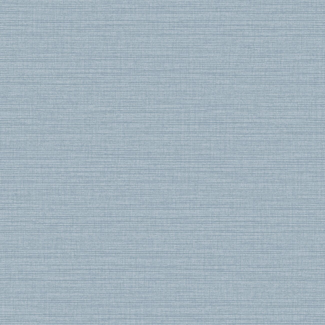 Dutch Wallcoverings Dutch Wallcoverings - Flora- uni blauw - M720-11 - Vliesbehang - 53cm x 10m