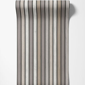 Dutch Wallcoverings Dutch Wallcoverings - Illusion- houten plankjes greige - B312-09 Dutch Wallcoverings Dutch Wallcoverings - Illusion- houten plankjes greige - B312-09