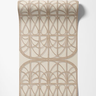 Dutch Wallcoverings Dutch Wallcoverings - Illusion- trellis beige - M893-07