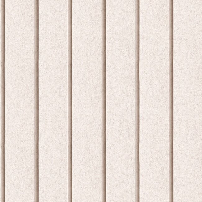 Dutch Wallcoverings Dutch Wallcoverings - Illusion- planken beige - Vliesbehang - 10m x 53cm - M897-07