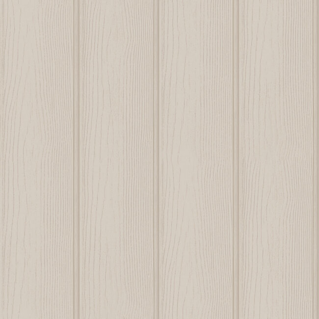 Dutch Wallcoverings Dutch Wallcoverings - Imaginarium 3 - Tongue & Groove Beige - Papierbehang - 10m x 53cm - 13991