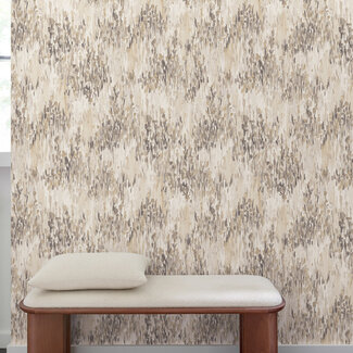 Dutch Wallcoverings Dutch Wallcoverings - Inia- Abstract Grasses grijs - A82801