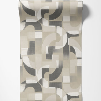 Dutch Wallcoverings Dutch Wallcoverings - Karuna- Levina grijs - A76002