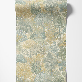 Dutch Wallcoverings Dutch Wallcoverings - Inia- Blossom Tree beige/groen - A78603