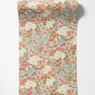 Dutch Wallcoverings Dutch Wallcoverings - Inia- Ditsy Flowers multicolor - A80502