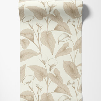 Dutch Wallcoverings Dutch Wallcoverings - Inia- Calla beige - A83602