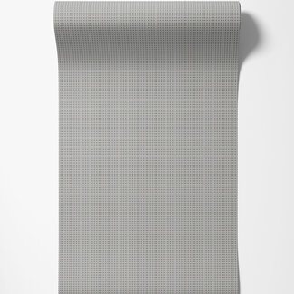 Dutch Wallcoverings Vliesbehang - Tapestry Weave plain Grey - TP422605