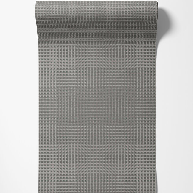 Dutch Wallcoverings Dutch Wallcoverings - Tapestry Weave plain Slate Grey - Vliesbehang - 10m x 53cm - TP422606