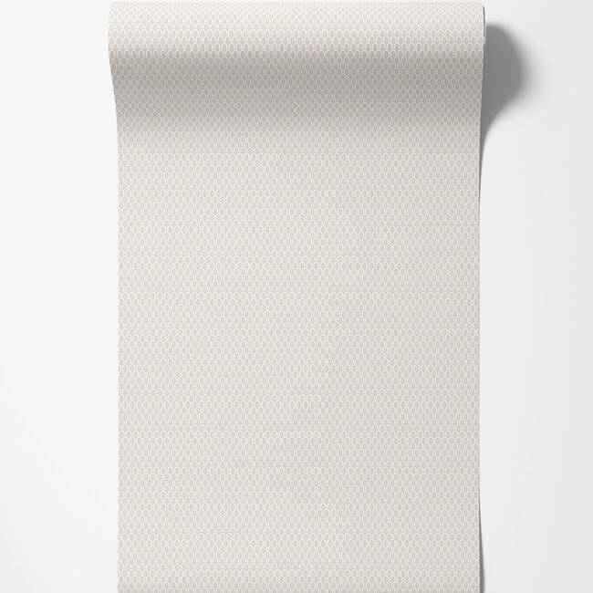 Dutch Wallcoverings Dutch Wallcoverings - Tapestry Loop Plain Off White - Vliesbehang - 10m x 53cm - TP422801