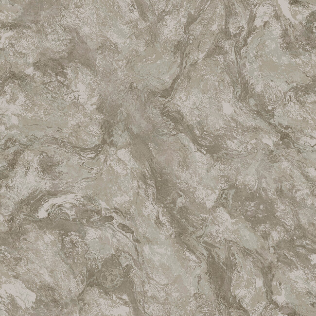 Dutch Wallcoverings Dutch Wallcoverings - FC Arabesque- Levanto Marble Taupe - Vliesbehang - 10m x 53cm - 36292