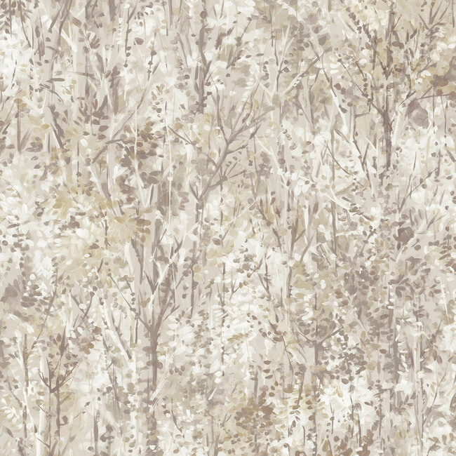 Dutch Wallcoverings Dutch Wallcoverings - FC Arabesque- Verdant Neutral - Vliesbehang - 10m x 53cm - 36364