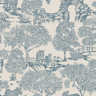 Dutch Wallcoverings Dutch Wallcoverings - FC Journey to the East - Samar Light Blue - 91812
