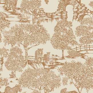 Dutch Wallcoverings Dutch Wallcoverings - FC Journey to the East - Samar Orange  - 91814