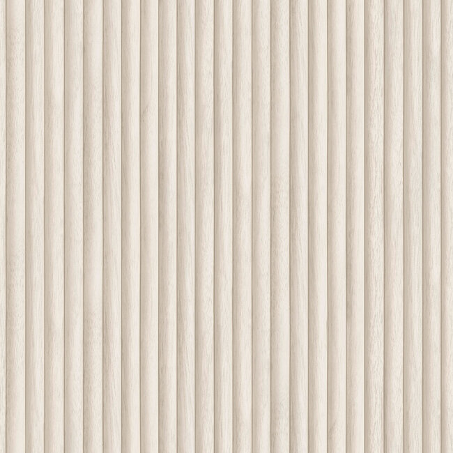 Dutch Wallcoverings Dutch Wallcoverings - FC Journey to the East - Teak Cream - Vliesbehang - 10m x 53cm - 91863